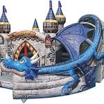 Dragon Bouncy Castle With Slide