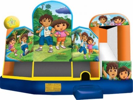 5 In 1 Combo Bounce House